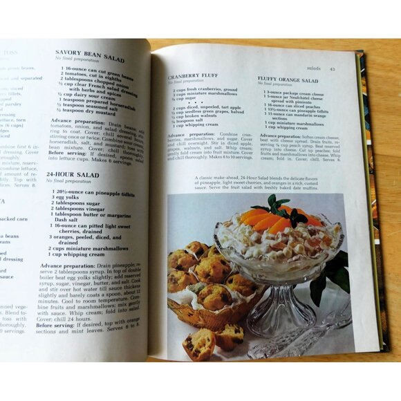 Vintage Better Homes & Gardens Make Ahead Cook Book 1st Edition 1971 HB Recipes - Picture 7 of 9